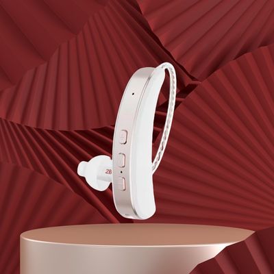 32 کانال سمعک های دیجیتال سمعک های شارژ پذیر مشکلات اکو 3.7V