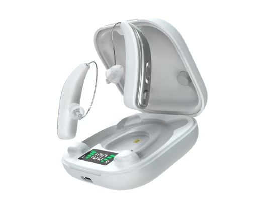 یک هفته زمان آماده سازی کمک های شنوایی قابل شارژ با لامپ UV ضد عفونی کننده ماوراء بنفش