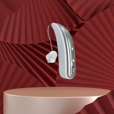 سمعک های نامرئی BTE با لغو صدا و ضد عفونی کننده ماوراء بنفش