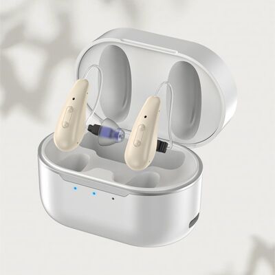 دستگاه تقویت کننده صدا قابل حمل برای کم شنوایان با کنترل حجم صدا قابل تنظیم و صدا برای توانایی شنوایی بهتر