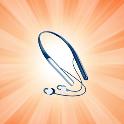 سمع طبي بدون وصفة طبية مزود بتحكم في مستوى الصوت، مزود بتقنية بلوتوث الإصدار 5.2 لتوفير اتصال لاسلكي سلس وصوت واضح